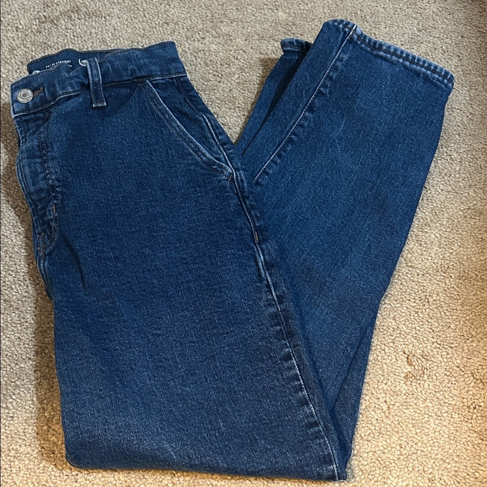 Old Navy Sky-Hi Straight Blue Jeans